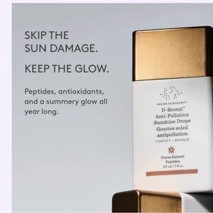 Drunk Elephant D-Bronzi Sunshine Drops w/ Peptides - Fortify Bronze